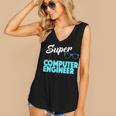 Super Computer Engineer New Job Graduation Women's V-Neck Tank Top