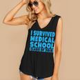 I Survived Medical School Class Of 2018 Graduation Women's V-Neck Tank Top