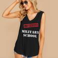 I Survived Military School Graduation Straight Outta Women's V-Neck Tank Top