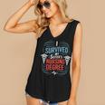 I Survived My Sister'S Nursing Degree Sis Nurse Graduation Women's V-Neck Tank Top