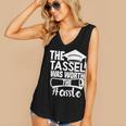 The Tassel Was Worth The Hassle Graduation Class Women's V-Neck Tank Top