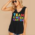 Team Kindergarten Shirt Teacher Back To School Graduation Men Women Girls Kids Women's V-Neck Tank Top