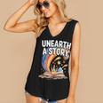 Unearth A Story Rainbow Treasure Book Women's V-Neck Tank Top