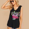 Vintage 90's Babe Party Back To 90s Cassette Nostalgia Women's V-Neck Tank Top