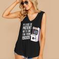 Vintage Gaming Please Be Patient With Me I'm From The 1900s Women's V-Neck Tank Top