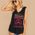 Vintage Gaming Rituals Retro Gamer Nostalgia Vintage Games Women's V-Neck Tank Top