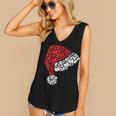 Vintage Retro Christmas Book Xmas Santa Hat Pajama Holiday Women's V-Neck Tank Top