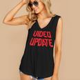 Vintage Video Update – 90s VHS Rental Nostalgia Minnesota Women's V-Neck Tank Top