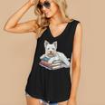 West Highland Terrier Books Dog Breed Westie Women's V-Neck Tank Top West Highland Terrier Books Dog Breed Westie Women's V-Neck Tank Top