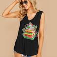 Women's History Month Black History Shirts Book Lover Teacher Women's V-Neck Tank Top