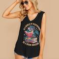 In A World Of Bookworms Be A Book Dragon Women's V-Neck Tank Top