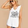 11th Birthday Girl Chapter 11 Reading Book Lover 11 Year Old Women's V-Neck Tank Top 11th Birthday Girl Chapter 11 Reading Book Lover 11 Year Old Women's V-Neck Tank Top