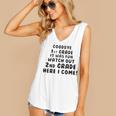 1st First Grade Graduation Tshirt Moving On To 2nd Grade Women's V-Neck Tank Top