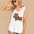 2018 Dog Graduation Shirt Dachshund Graduation For Men Women Kids Women's V-Neck Tank Top
