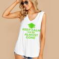 2018 Graduation Red Green High School Color Women's V-Neck Tank Top