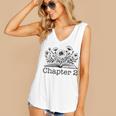 2nd Birthday Girl Chapter 2 Reading Book Lover 2 Year Old Women's V-Neck Tank Top 2nd Birthday Girl Chapter 2 Reading Book Lover 2 Year Old Women's V-Neck Tank Top