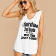 2nd Grade Graduation Boy Girl Graduate Education Women's V-Neck Tank Top