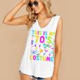 This Is My 70's Costume Nostalgia Mixtape Era 1970s Party Premium Tri-Blend Women's V-Neck Tank Top