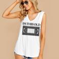 80s VHS Video Cassette Nostalgia Women's V-Neck Tank Top 80s VHS Video Cassette Nostalgia Women's V-Neck Tank Top