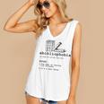 Abibliophobia The Fear Of Running Out Of Books Women's V-Neck Tank Top