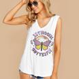 Antisocial Butterfly Tees For Introvert Men Women Girls Women's V-Neck Tank Top Antisocial Butterfly Tees For Introvert Men Women Girls Women's V-Neck Tank Top