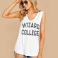 Antisocial WIZARD COLLEGE Introvert Don't Call Me Women's V-Neck Tank Top