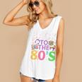 Back To The 80's Mixtape Era Nostalgia Retro 1980 80's Style Women's V-Neck Tank Top Back To The 80's Mixtape Era Nostalgia Retro 1980 80's Style Women's V-Neck Tank Top