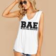 BAE And Educated Black History Month Graduation Women's V-Neck Tank Top