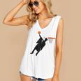 Basketball Slam Dunk Elementary Graduation 2025 6th Grade Women's V-Neck Tank Top