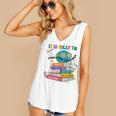 Books It's Okay To Be Kind Yellow Mental Health Day Kids Women's V-Neck Tank Top