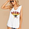 Boom Graduation Hat And Diploma For Proud Graduate Women's V-Neck Tank Top