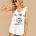 Chapter 24 Book Lovers & Readers 24th Birthday Wildflowers Women's V-Neck Tank Top