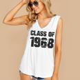 Class Of 1968 High School College Graduation Reunion Women's V-Neck Tank Top