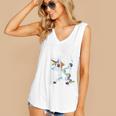 Class Of 2018 Graduation Dabbing Unicorn Women's V-Neck Tank Top