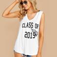 Class Of 2019-High School College University GRADUATION Women's V-Neck Tank Top
