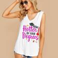 Class Of 2022 Four Degrees Hotter Graduation Day Master Grad Women's V-Neck Tank Top