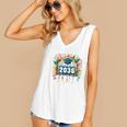 Class Of 2036 Graduation School Vintage Senior 2036 Women's V-Neck Tank Top