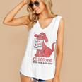 Clifford The Big Red Dog Let's Read Together Vintage Book Women's V-Neck Tank Top Clifford The Big Red Dog Let's Read Together Vintage Book Women's V-Neck Tank Top
