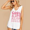 Cool Kids Read Books Library Book Reader Book Nerd Women's V-Neck Tank Top Cool Kids Read Books Library Book Reader Book Nerd Women's V-Neck Tank Top