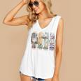 Coquette Bookworm Reading Enthusiast Book Lover Book Women's V-Neck Tank Top Coquette Bookworm Reading Enthusiast Book Lover Book Women's V-Neck Tank Top