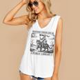 Defend Your Local Public Library Cat Knight Book Lover Women's V-Neck Tank Top