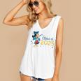 Disney Mickey Mouse Cap & Gown '25 Graduation Class Of 2025 Premium Tri-Blend Women's V-Neck Tank Top