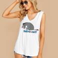 Disney Winnie The Pooh Introvert Eeyore Logo Women's V-Neck Tank Top