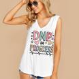 DNP In Progress Director Of Nursing Student Graduation Women's V-Neck Tank Top