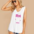 Earned It RN 2025 Nurse Graduation Nursing School Graduate Premium Tri-Blend Women's V-Neck Tank Top