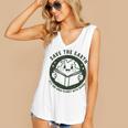 Earth Day 2025 Save Earth It´s Only Planet With Books Reader Women's V-Neck Tank Top