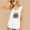 Easily Distracted By Books And Dragons Graphic Premium Women's V-Neck Tank Top