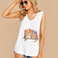 Easily Distracted By Cats And Books Cute Cat Sleeping Girls Women's V-Neck Tank Top Easily Distracted By Cats And Books Cute Cat Sleeping Girls Women's V-Neck Tank Top
