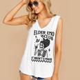 Elder Emo Club Skeleton Nostalgia It Wasn't a Phase Mom Women's V-Neck Tank Top