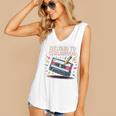 Elder Millennials Embracing 90s Rewind Nostalgia Vibes Premium Women's V-Neck Tank Top Elder Millennials Embracing 90s Rewind Nostalgia Vibes Premium Women's V-Neck Tank Top